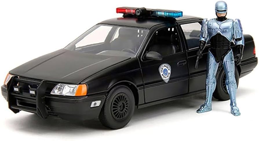 Amazon.com: ModelToyCars 1986 Taurus OCP Detroit Police w/Robocop